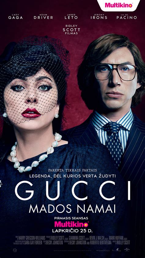 uscita gucci 2017 film|film gucci netflix.